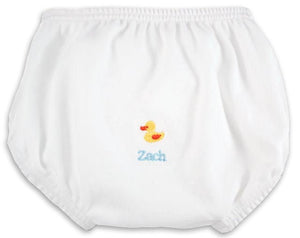 Personalized Just Ducky Diaper Cover
