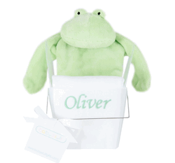 Personalized Tee Shirt and Flatofrog Cozy Gift Set