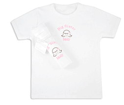 Personalized Big Sister Tee Shirt