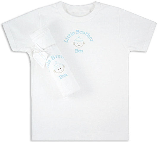 Personalized Little Brother T Shirt