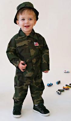 Baby Boy Soldier Costume