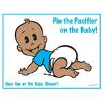 Baby Shower Game: Pin the Pacifier on the Baby