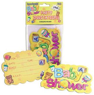 Baby Shower Party Invitations