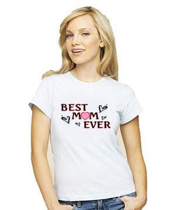 Best Mom Ever Fitted Tee