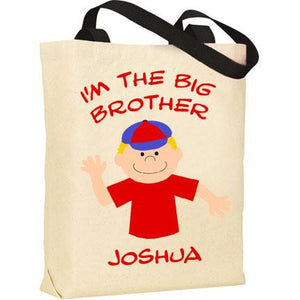Big Brother Personalized Tote Bag