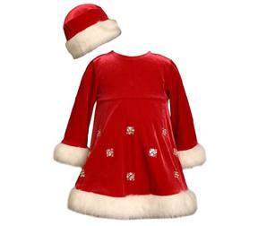 Bonnie Jean Two-Piece Holiday Dress