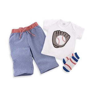 Boy Baseball 3 Piece Set