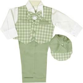 Boy's 5-Piece Vest Set