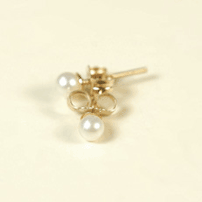 Classic Petite Pearl Baby Earrings