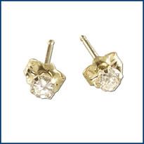 Elegant Baby Cubic Zirconium Earrings