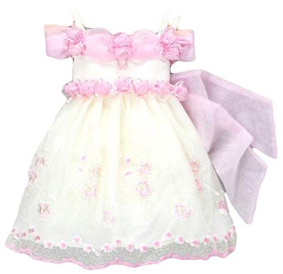 Girls Pink Special Occasion Dress