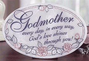 Godmother Marble Plaque