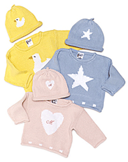 Hand Knit Sweater & Hat Boxed Set by Jack Rabbit