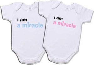 I'm A Miracle Creeper Set for Twins