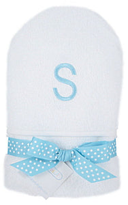 Monogrammed Initial Hooded Towel