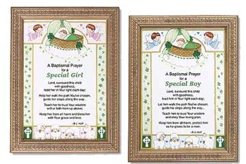 Irish Baptismal Prayer Framed Print