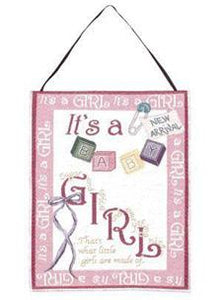 "It's a Girl!" Wall Hanging