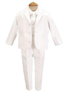 Lito Boys' 3-button Tuxedo with Solid Vest