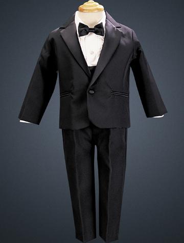 Lito Childrens Wear Boy's Tuxedos & Dresswear Black