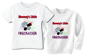Personalized "Mommy's Little Firecracker" Tee