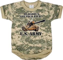 My Daddy's Got Your Back Army Creeper