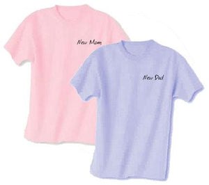 New Mommy & Daddy Tee Gift Set