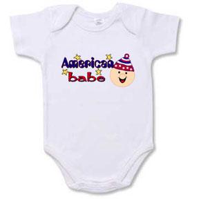 Personalized American Baby Creeper