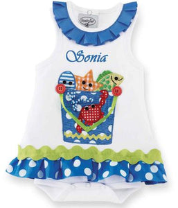 Personalized Boathouse All in One Dress
