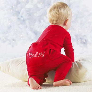 Personalized Christmas Long Johns