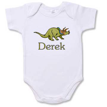 Personalized Dinosaur Creeper