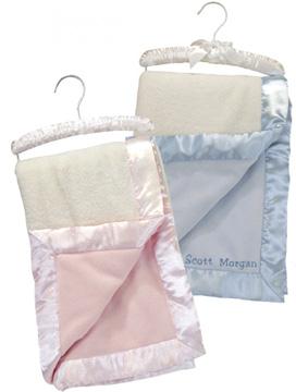 Personalized Satin Edged Baby Blanket