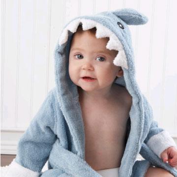 Personalized Terry Shark Robe