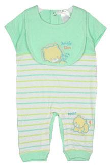 Preemie Mint Coverall Set