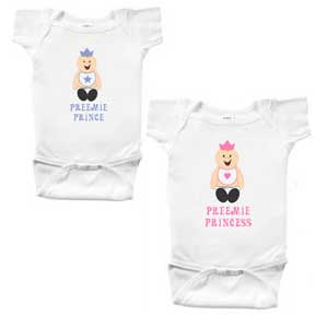 Preemie Twins Or Triplets Creeper Set
