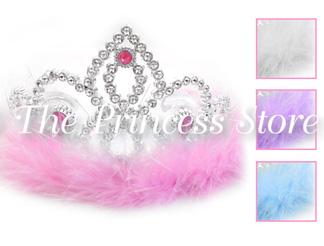 Princess Marabou Tiara Crown