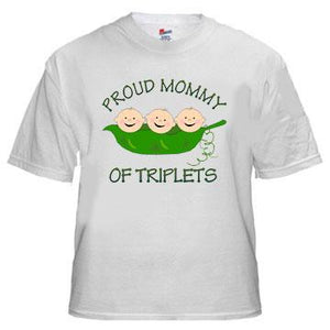 Proud Mommy Of Triplets Tee