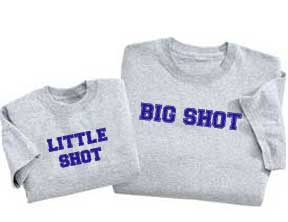 Set of "Big Shot" & "Little Shot" Tees