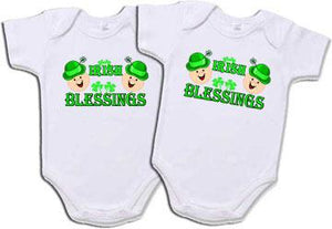 Twins or Triplets Irish Blessings Set