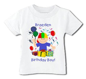 Happy Birthday Boy Tee Shirt