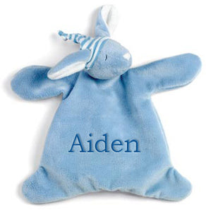 Personalized Sleepyhead Blue Bunny Cozy