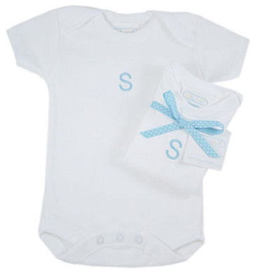 Monogrammed Initial Baby Onesie
