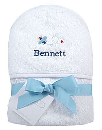 Boy's Personalized Hooded Towel