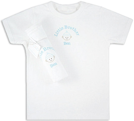 Monogrammed Little Brother Tee Shirt