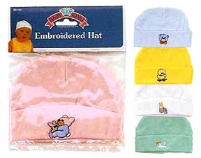 Economy Embroidered Baby Cap