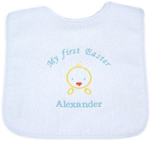 Personalized Easter Baby Bib