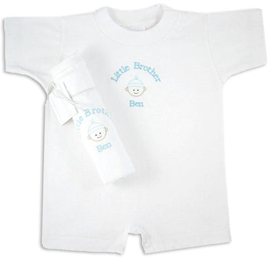 Personalized Little Brother Romper