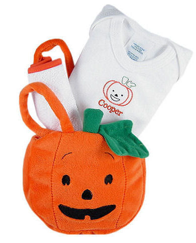 Halloween Pumpkin Gift Tote