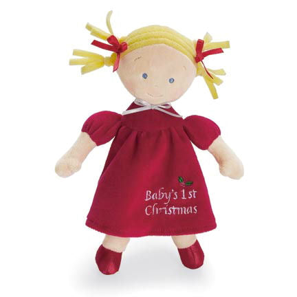 Baby s First Christmas Doll Blonde