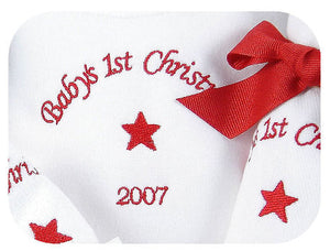 Baby's First Christmas - Personalized Gift Basket