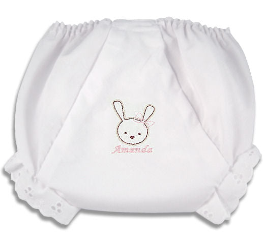 Personalized Little Bunny Diaper Cover